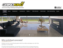 Tablet Screenshot of grindking.co.nz